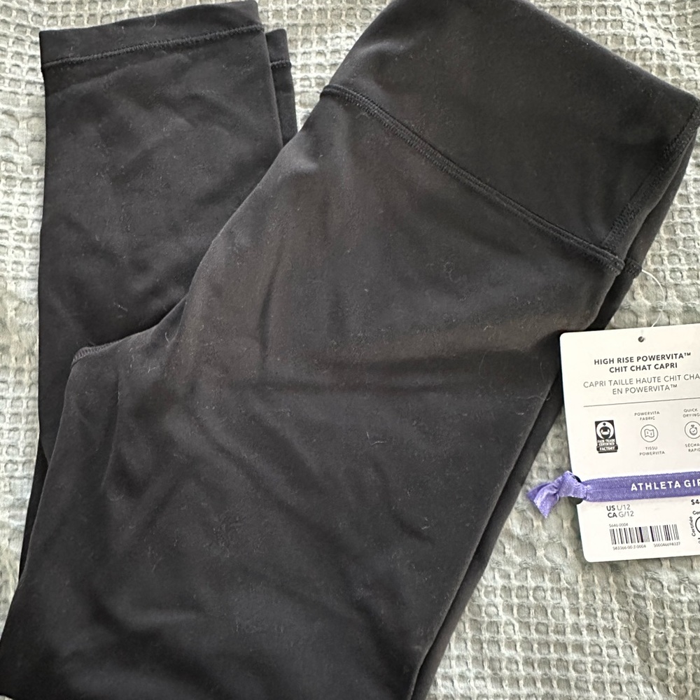 NWT Athleta Girl Chit Chat Capri Pant—multiple available - Picture 2 of 4